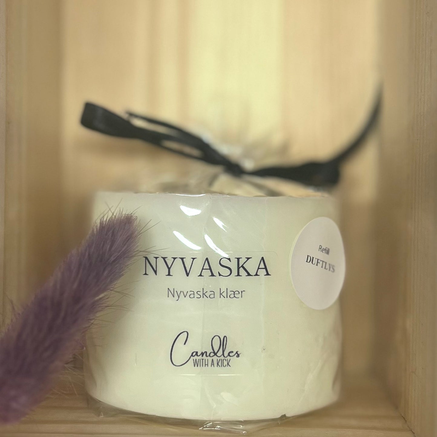 Nyvaska duftlys (refill)